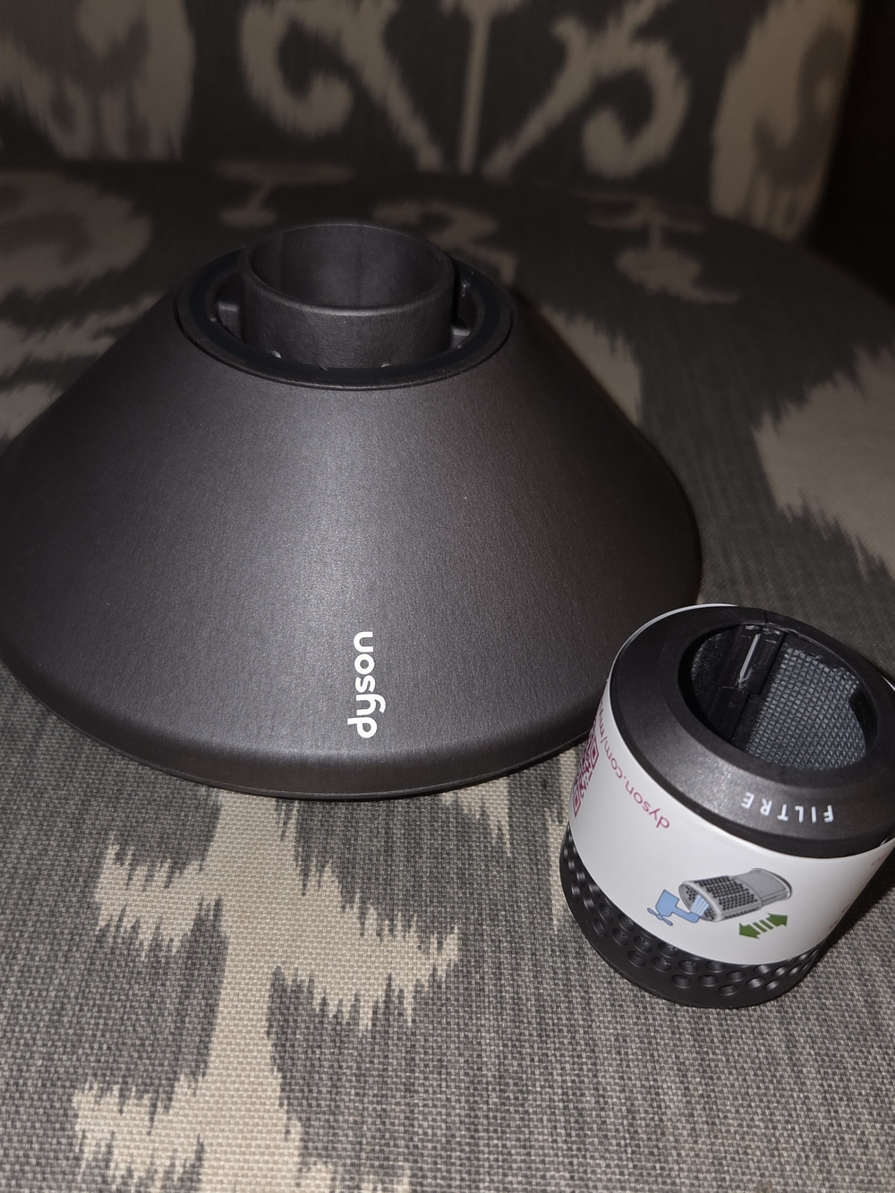 Dyson Accessory - Dark Gray Diffuser And Fliter